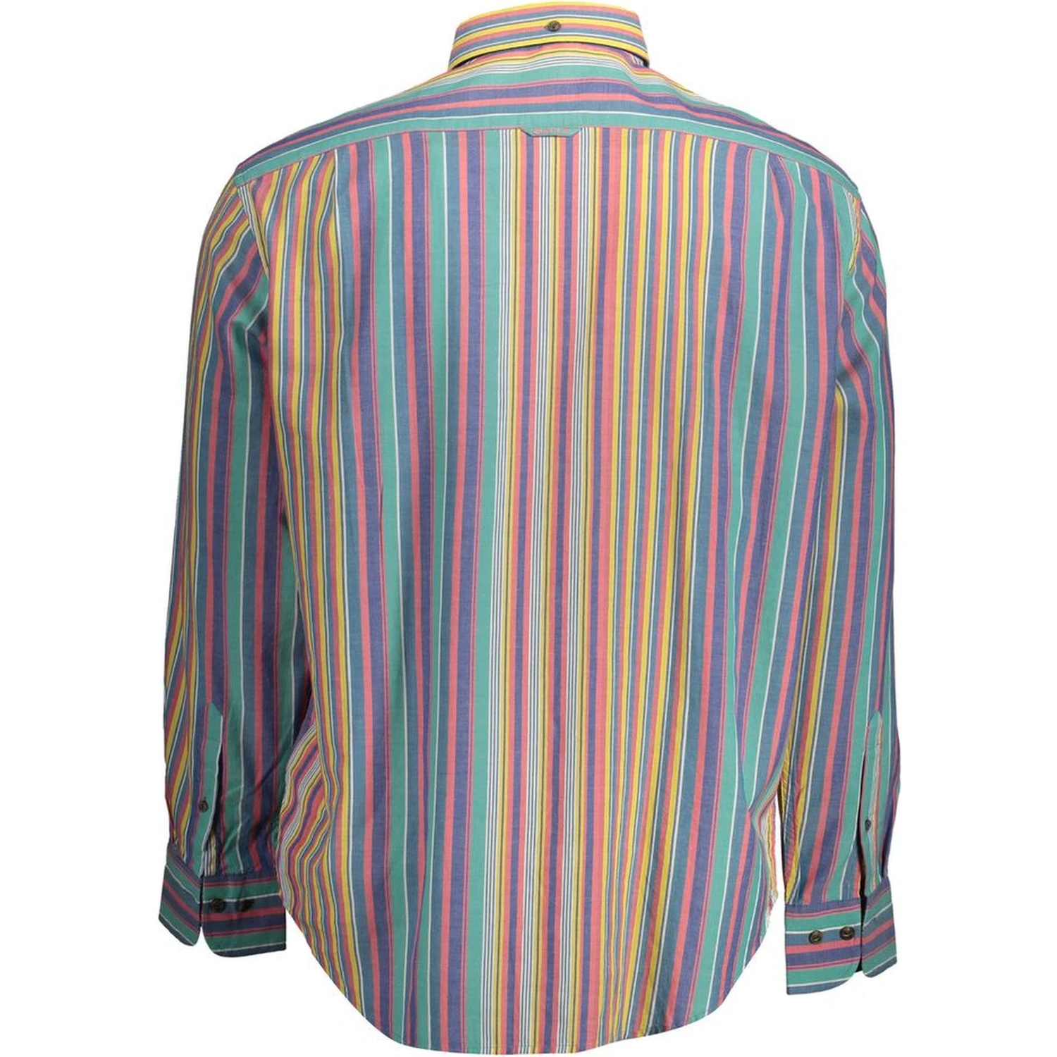 Blue Cotton Men Shirt
