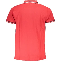 Red Cotton Polo Shirt