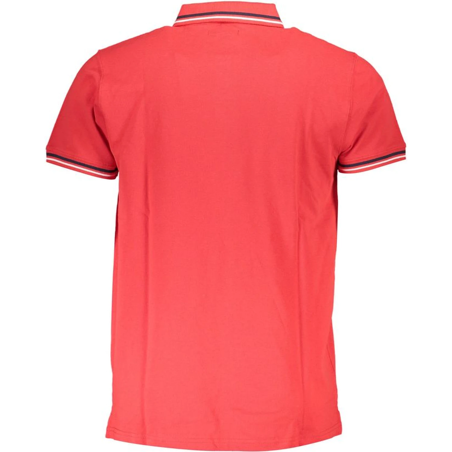Red Cotton Polo Shirt