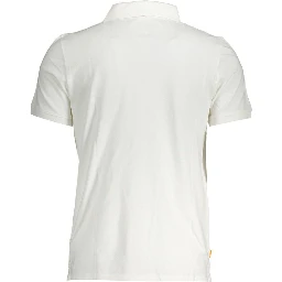 White Cotton Polo Shirt
