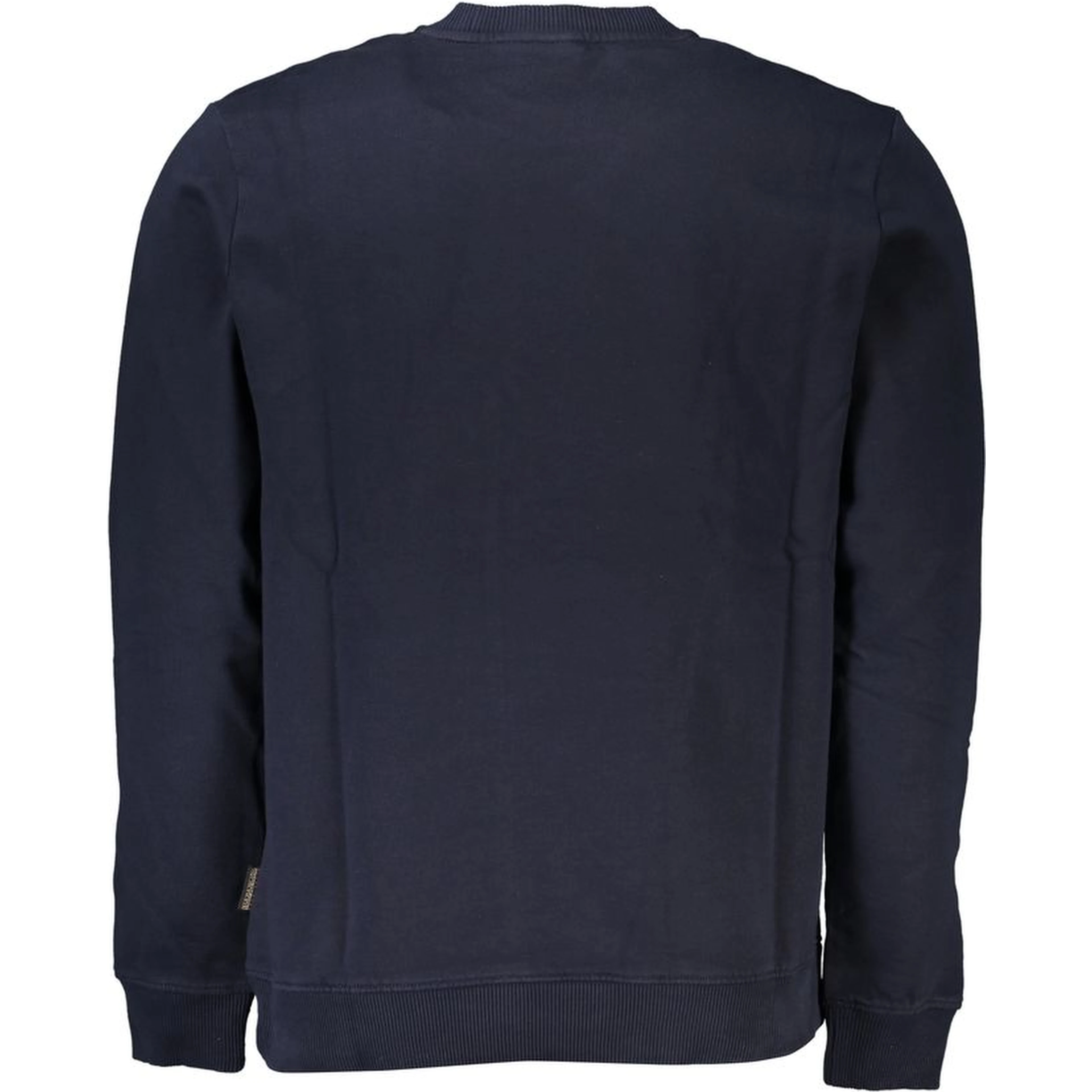 Blue Cotton Men Sweater