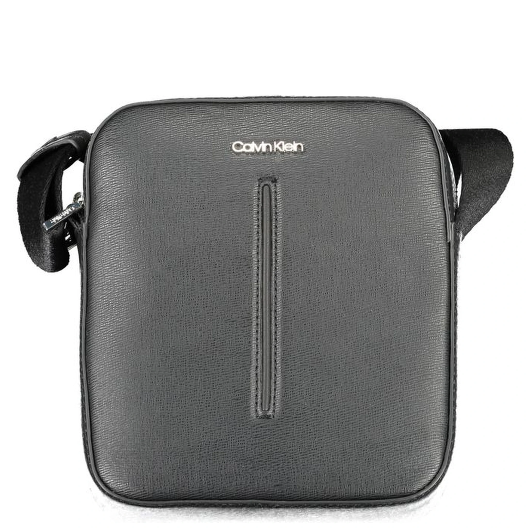 Black Polyester Men Shoulder Bag