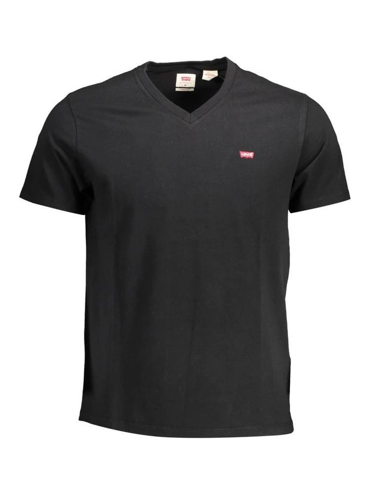Black Cotton T-Shirt