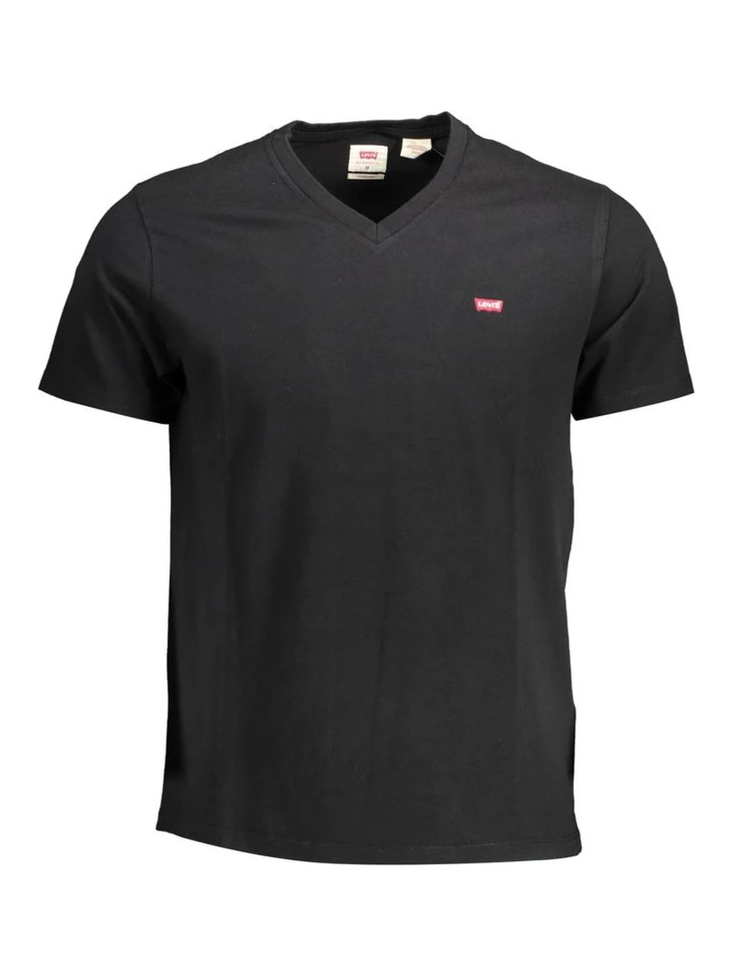 Black Cotton T-Shirt
