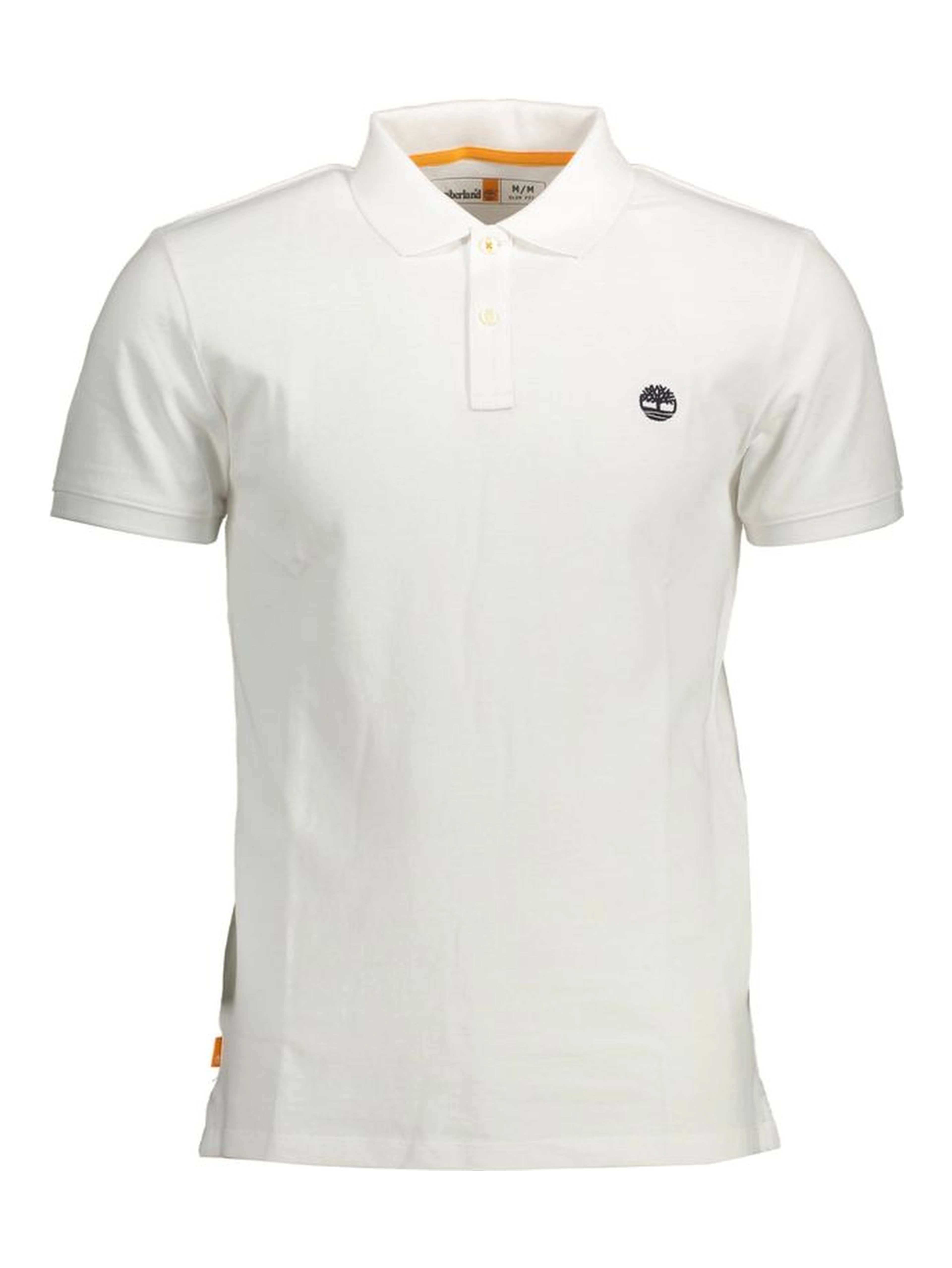 White Cotton Polo Shirt