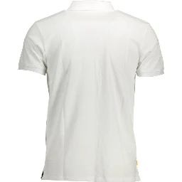 White Cotton Polo Shirt