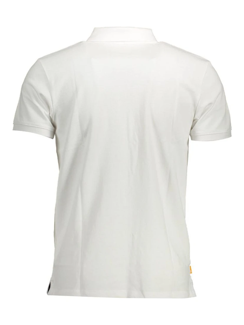 White Cotton Polo Shirt