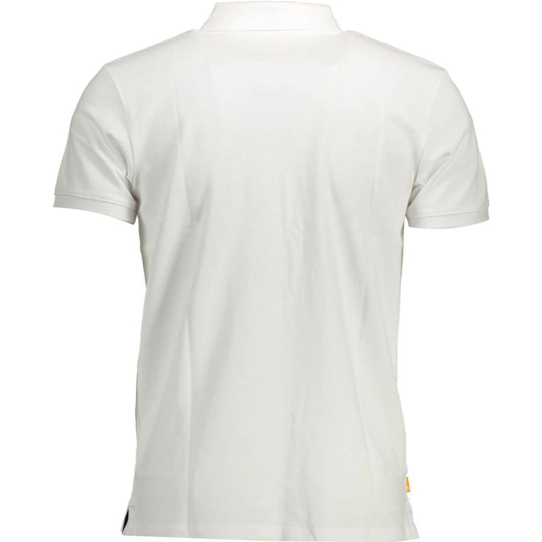 White Cotton Polo Shirt