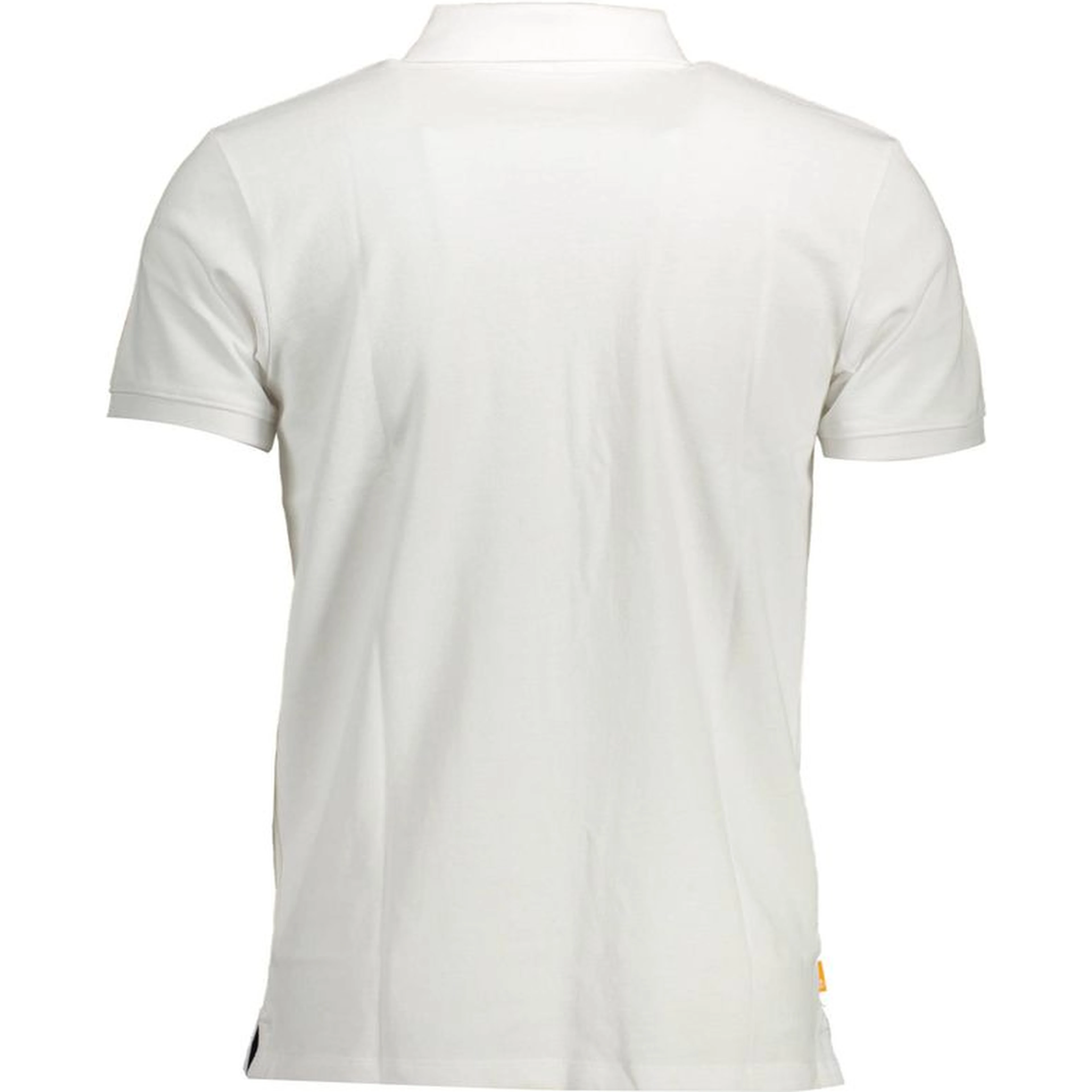 White Cotton Polo Shirt