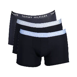 Black Cotton Men Boxer Trio Pack