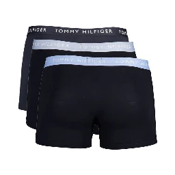 Black Cotton Men Boxer Trio Pack