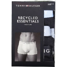 Black Cotton Men Boxer Trio Pack