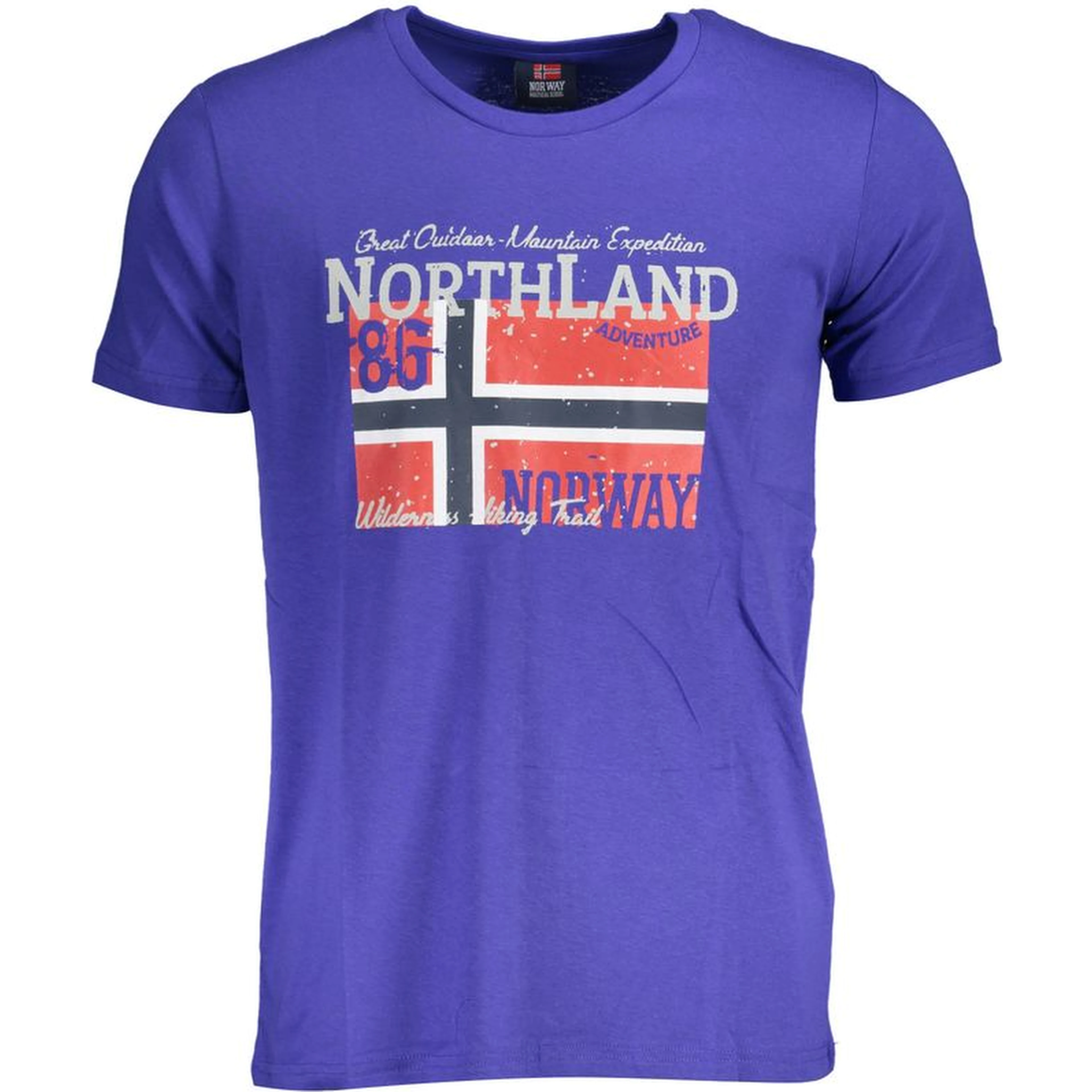 Blue Cotton T-Shirt
