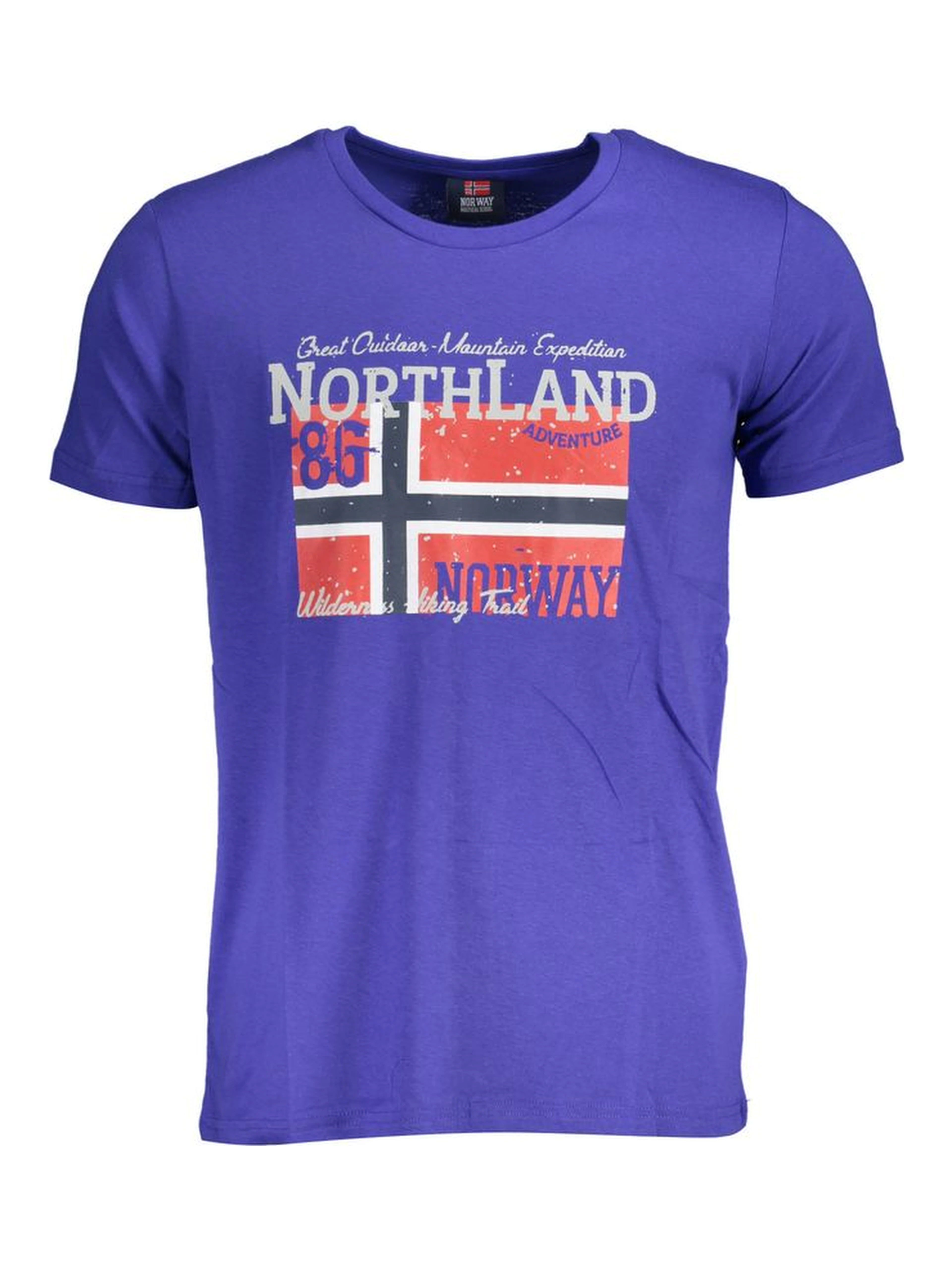 Blue Cotton T-Shirt