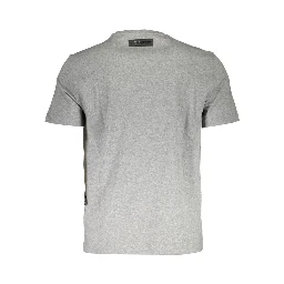 Gray Cotton T-Shirt