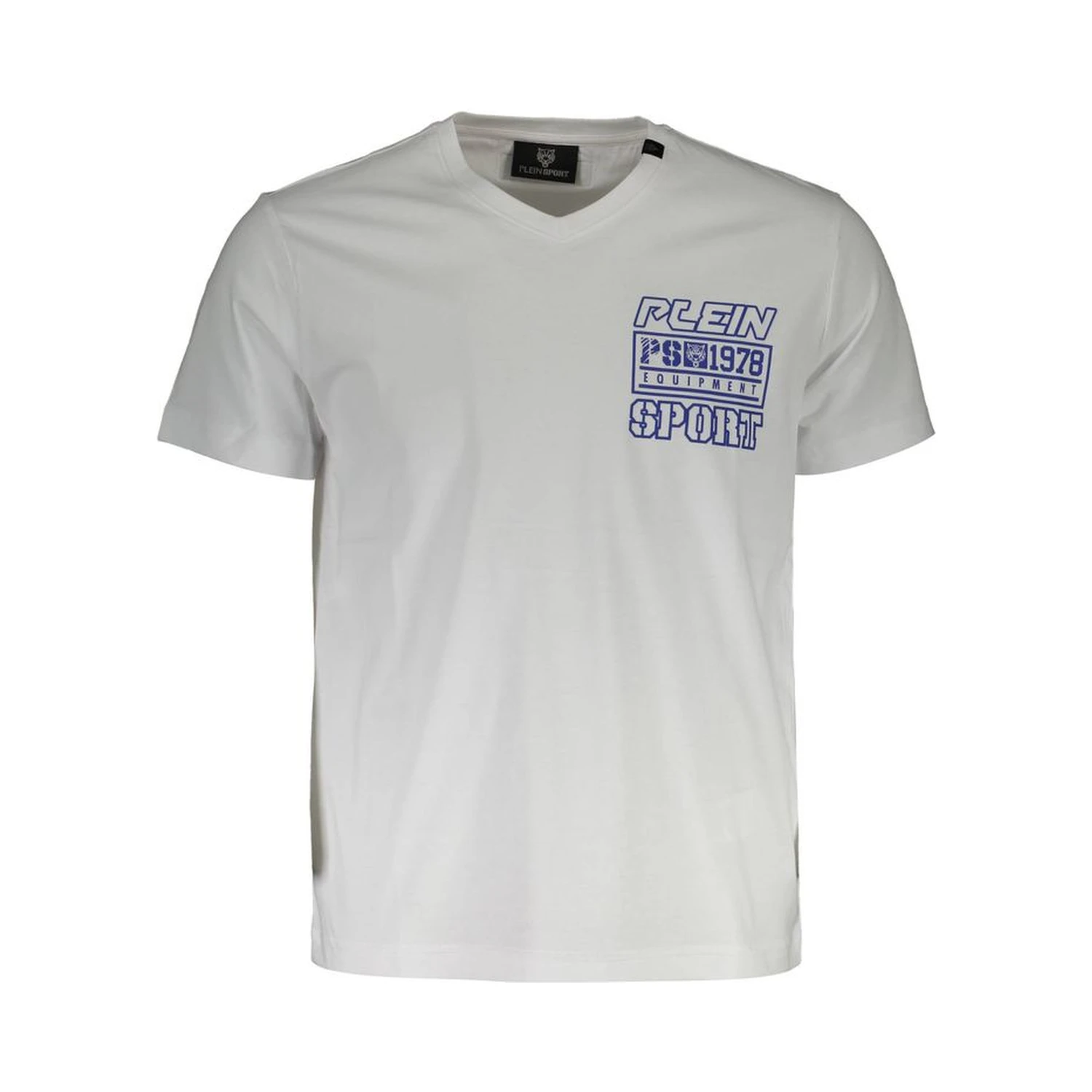 White Cotton Men T-Shirt