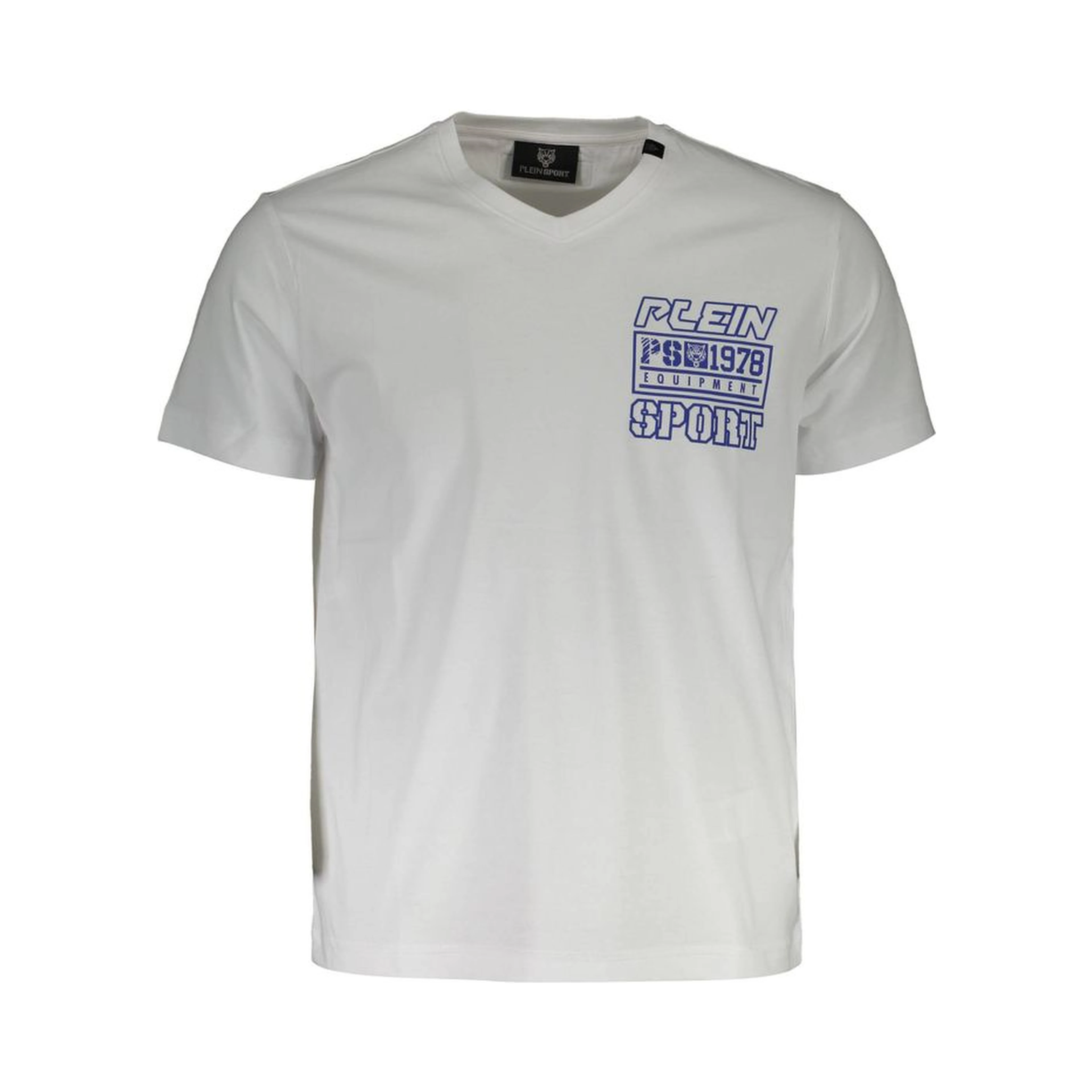 White Cotton Men T-Shirt