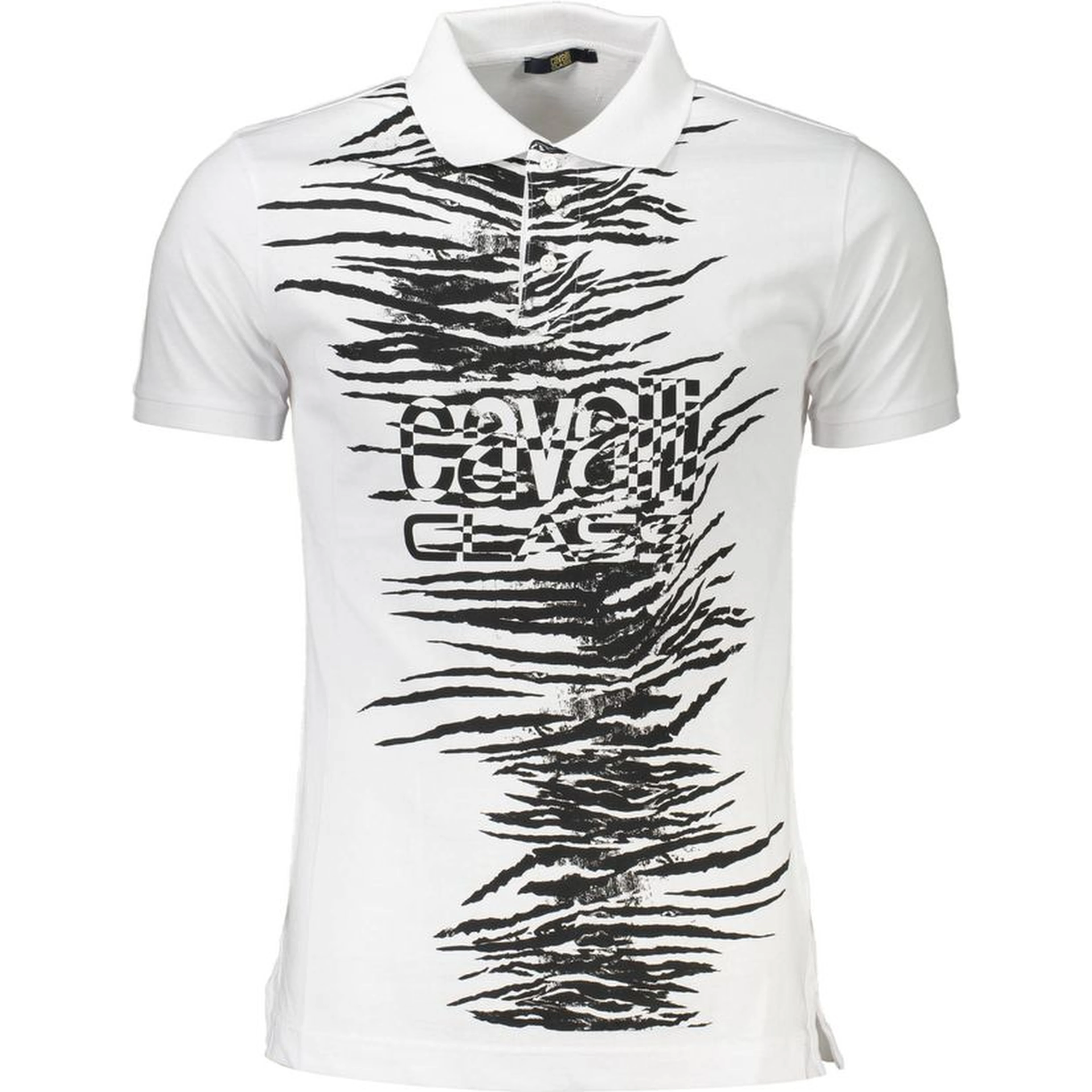 White Cotton Polo Shirt