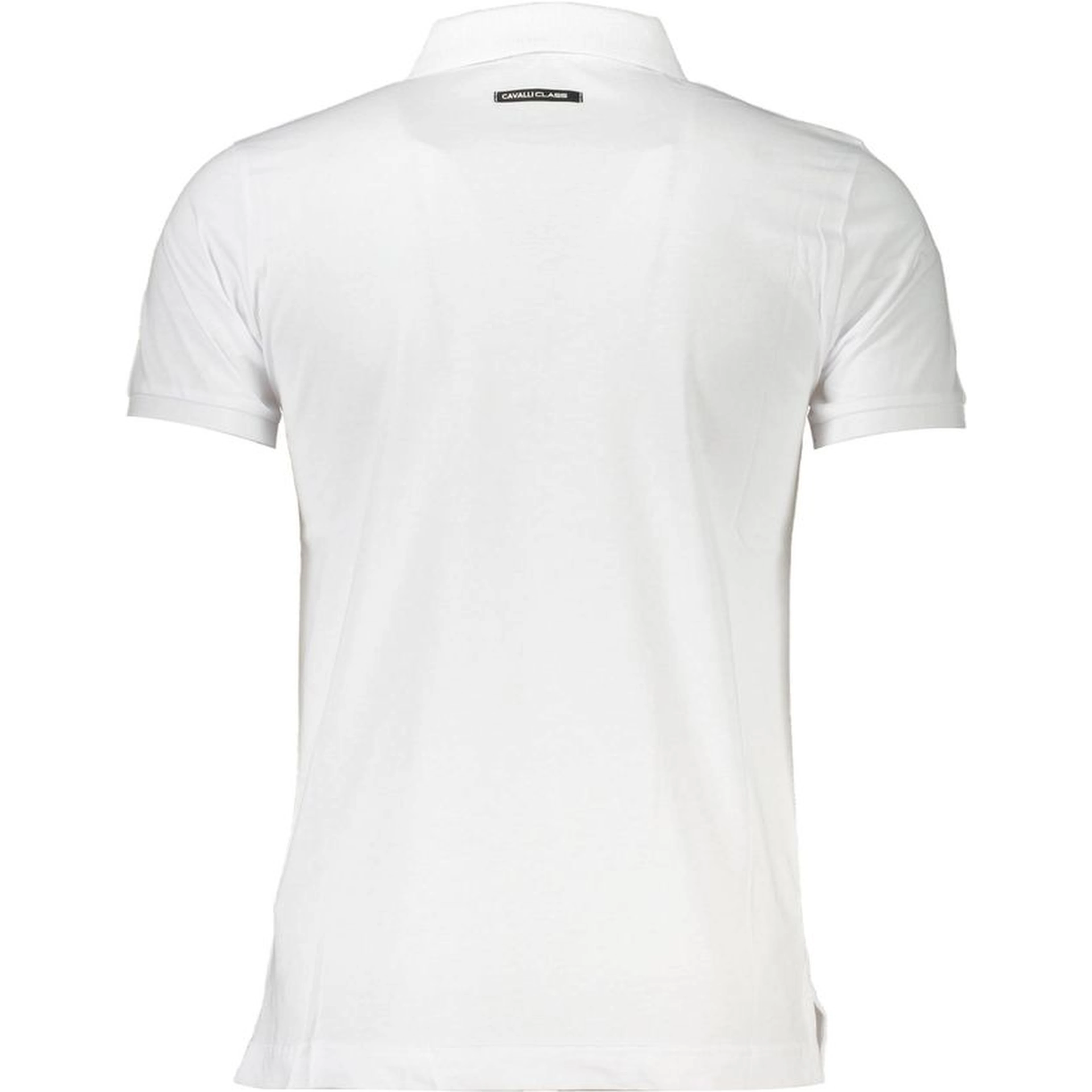 White Cotton Polo Shirt