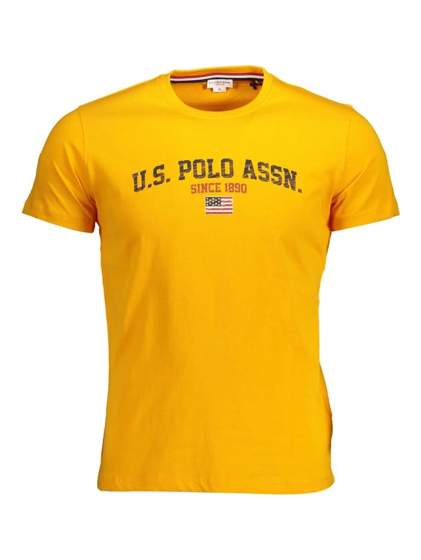 Orange Cotton T-Shirt