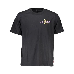 Black Cotton T-Shirt