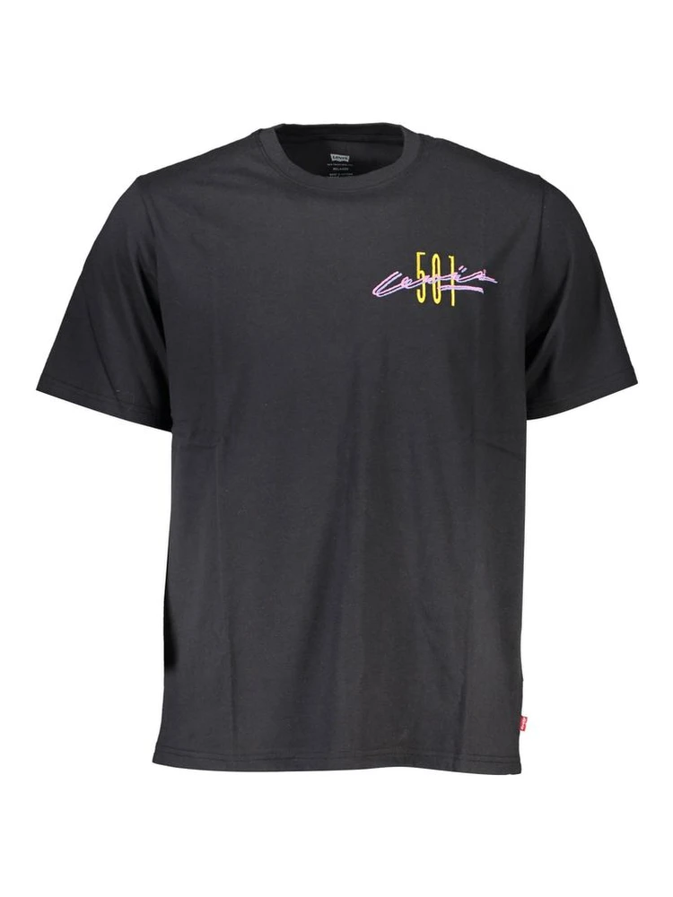 Black Cotton T-Shirt