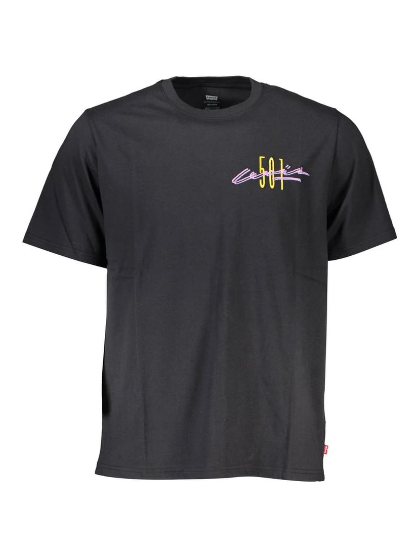 Black Cotton T-Shirt