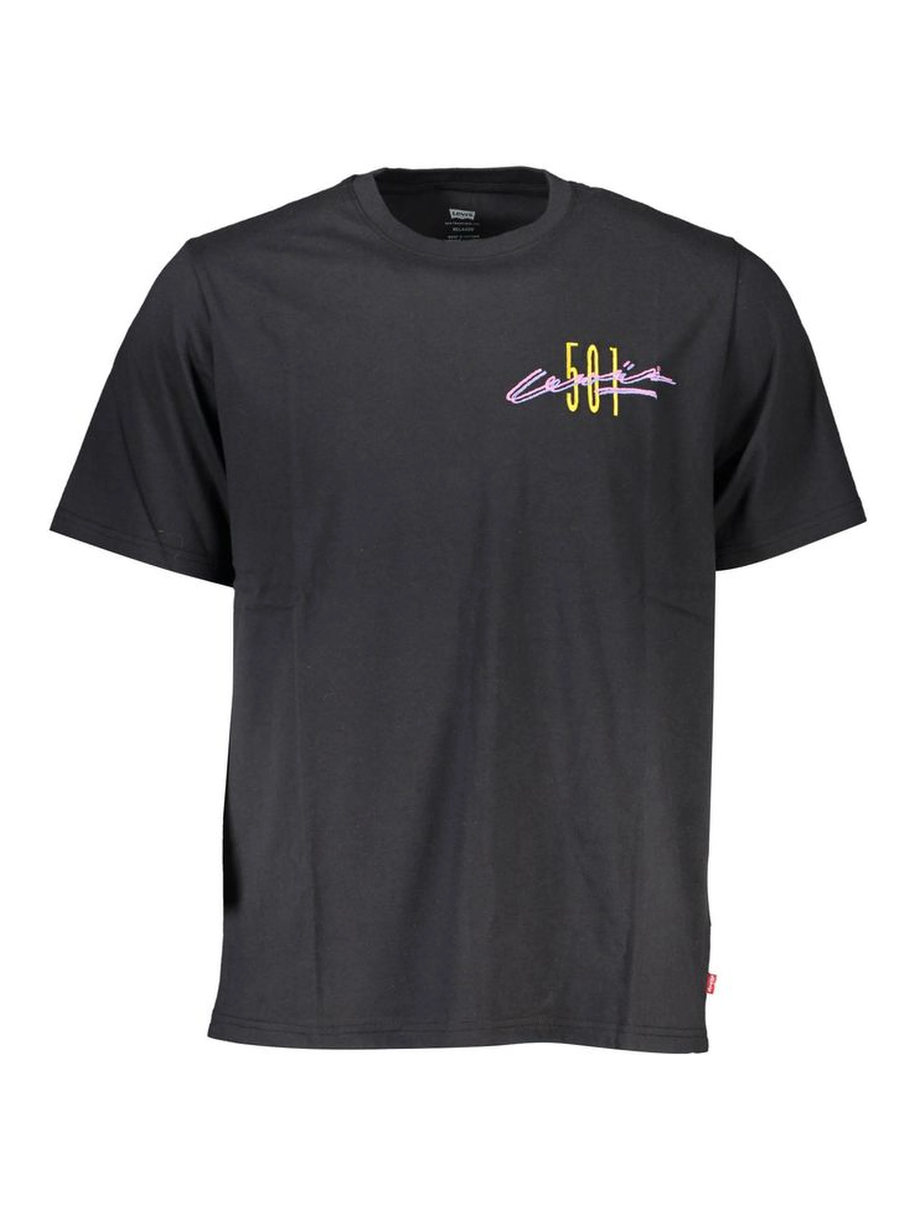 Black Cotton T-Shirt