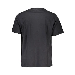 Black Cotton T-Shirt