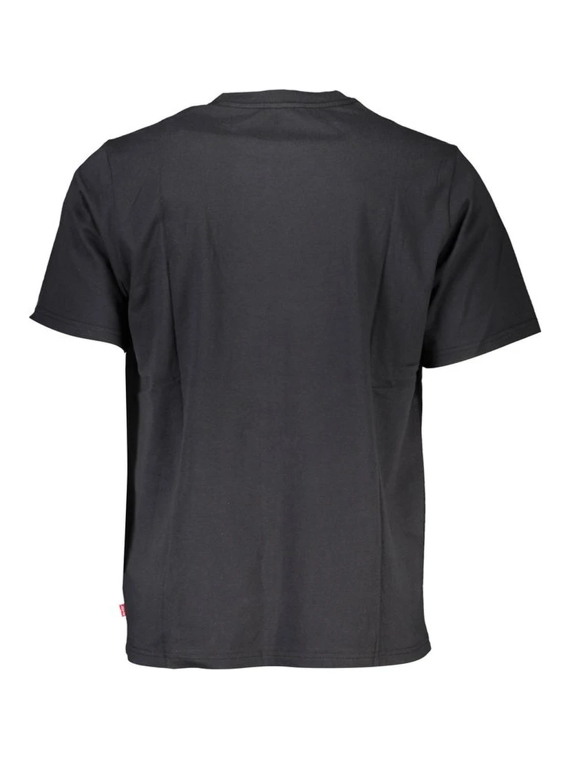 Black Cotton T-Shirt