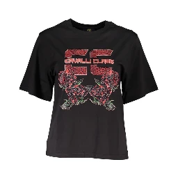 تيشيرت قطني أسود