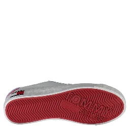 White Polyester Women Sneaker