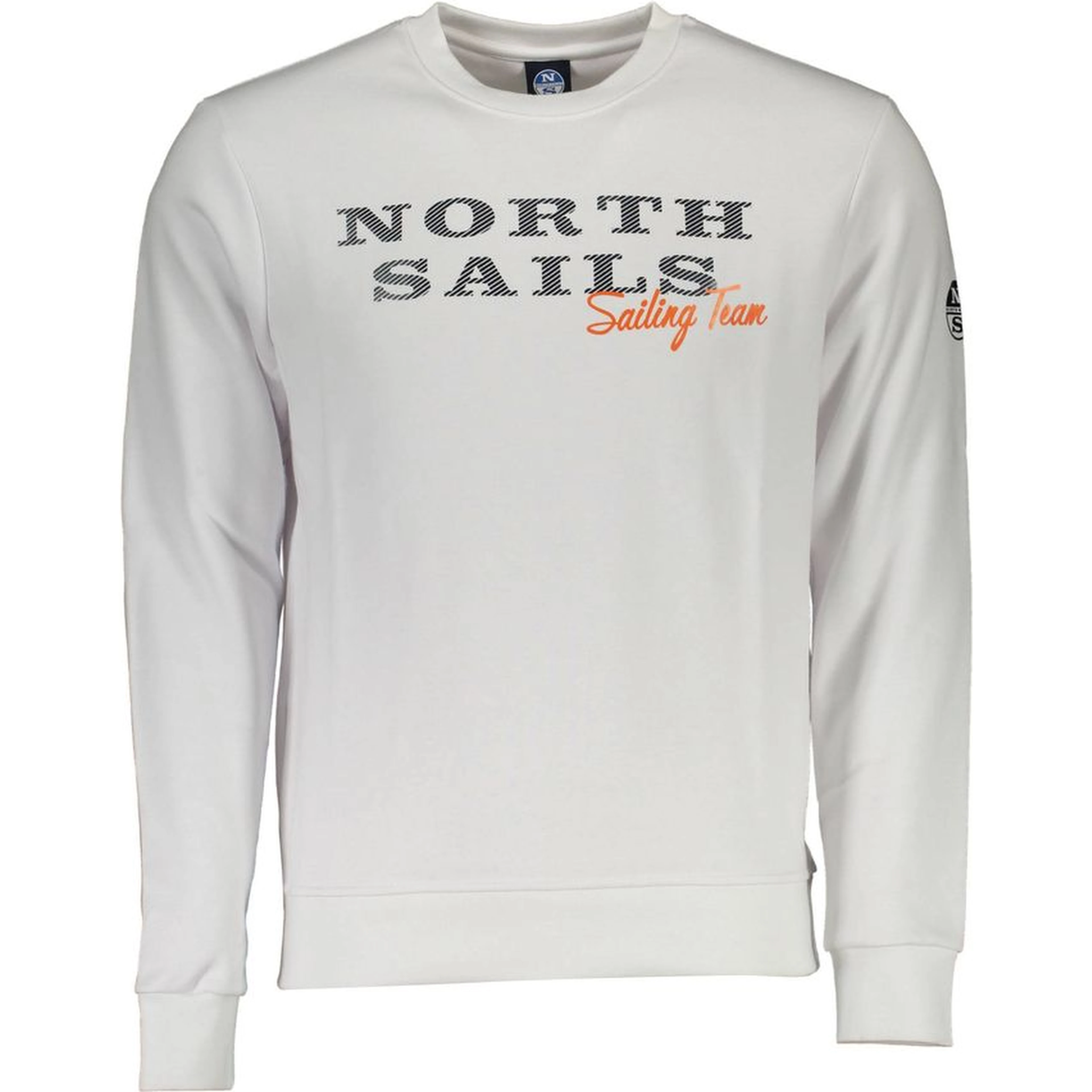 White Cotton Men Sweater