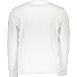 White Cotton Men Sweater