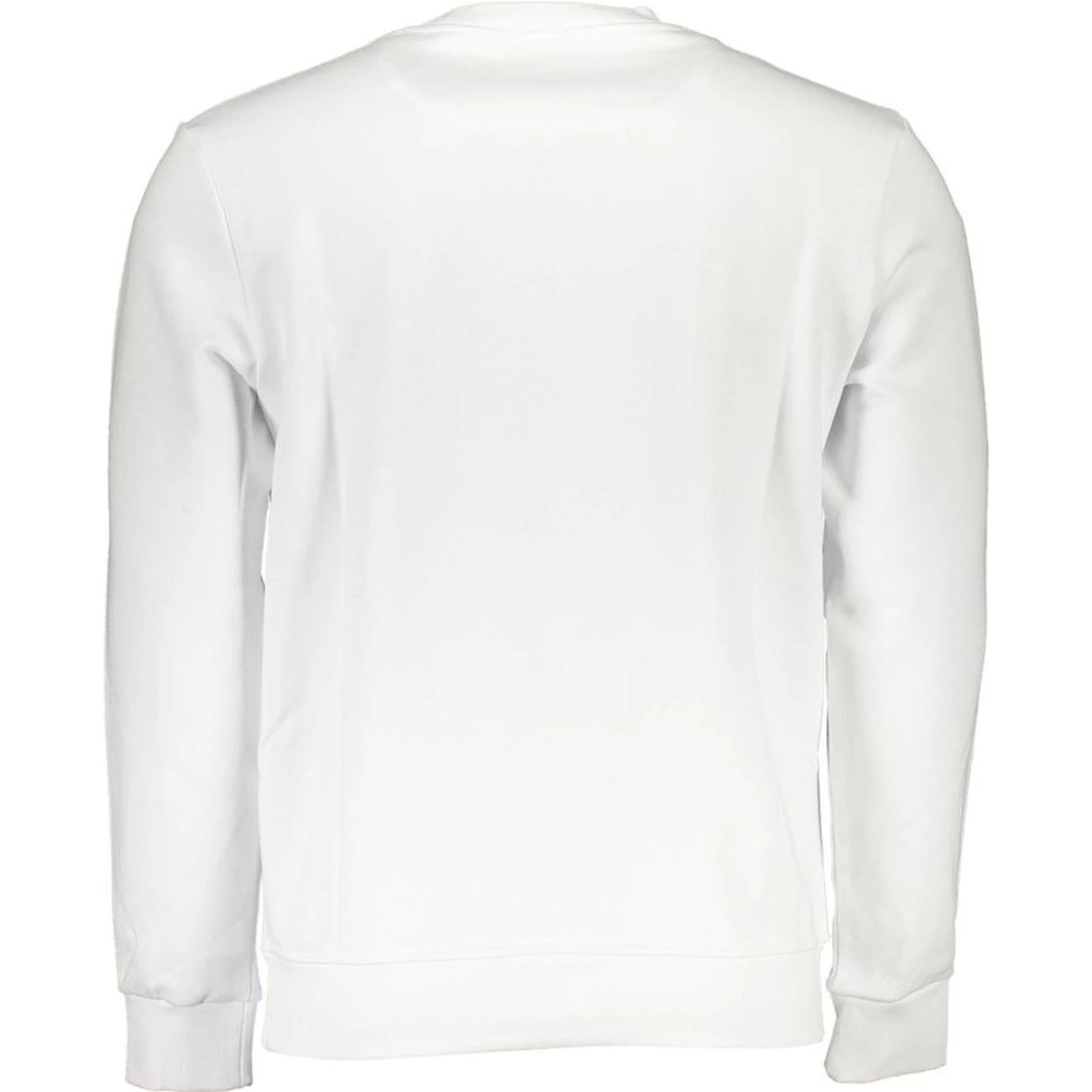 White Cotton Men Sweater