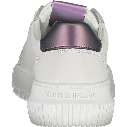 White Leather Women Sneaker