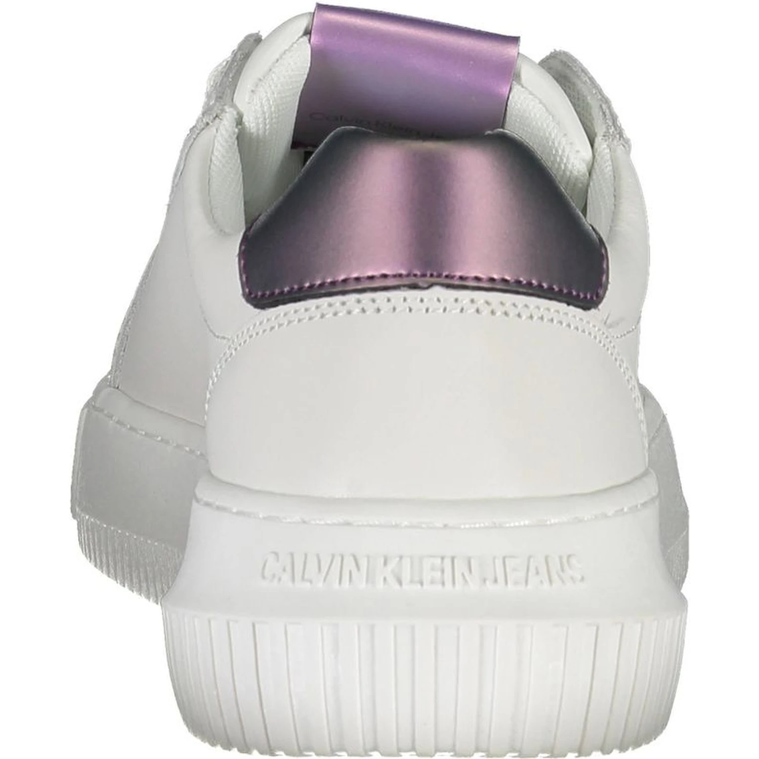 White Leather Women Sneaker