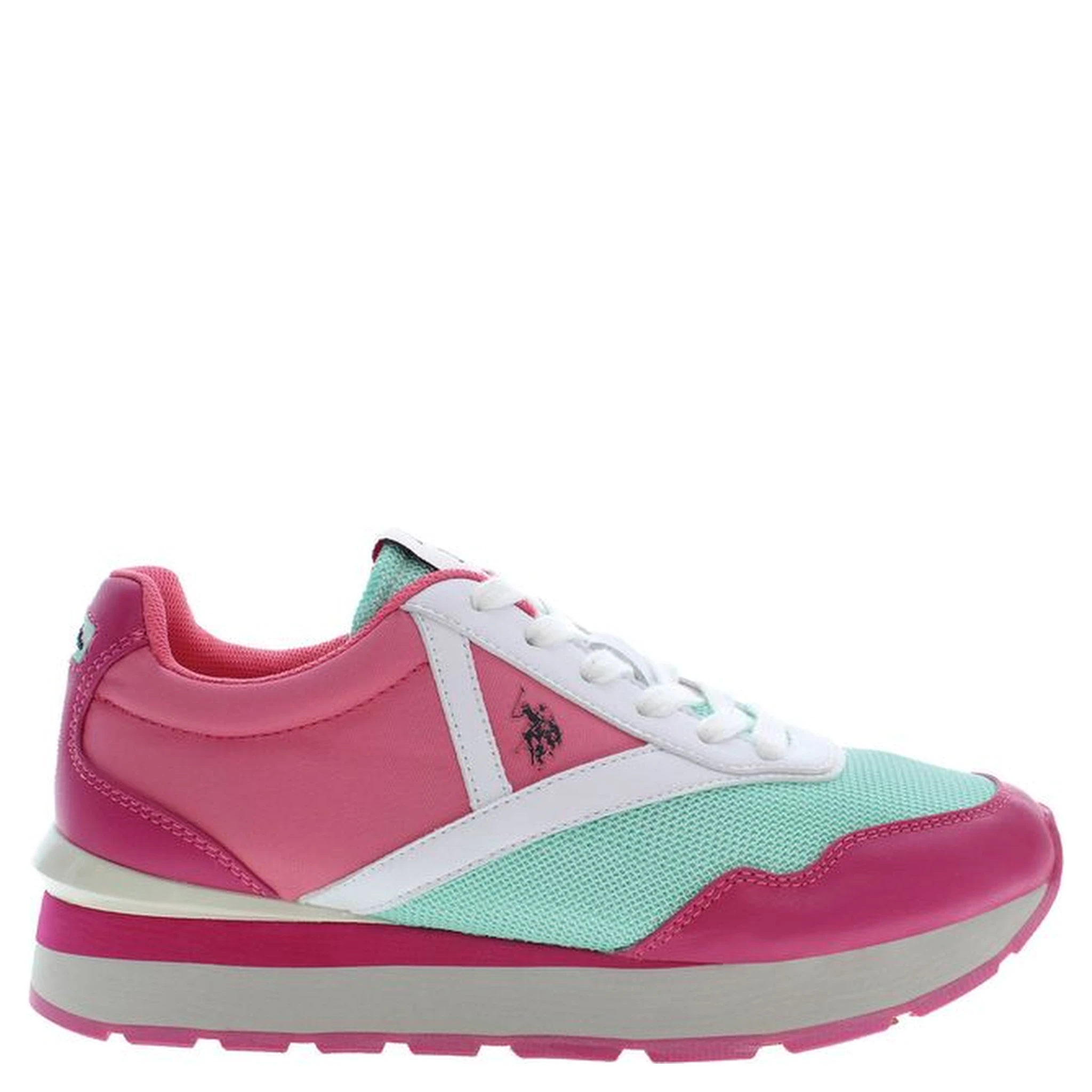Pink Polyester Women Sneaker