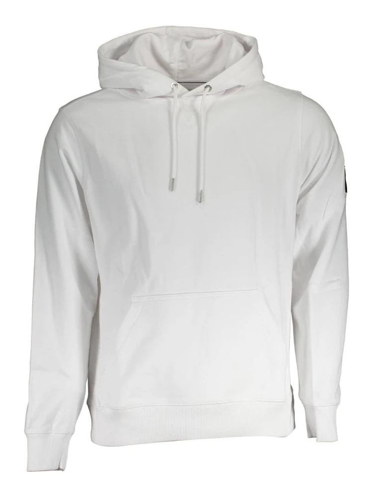 White Cotton Men's Sweater