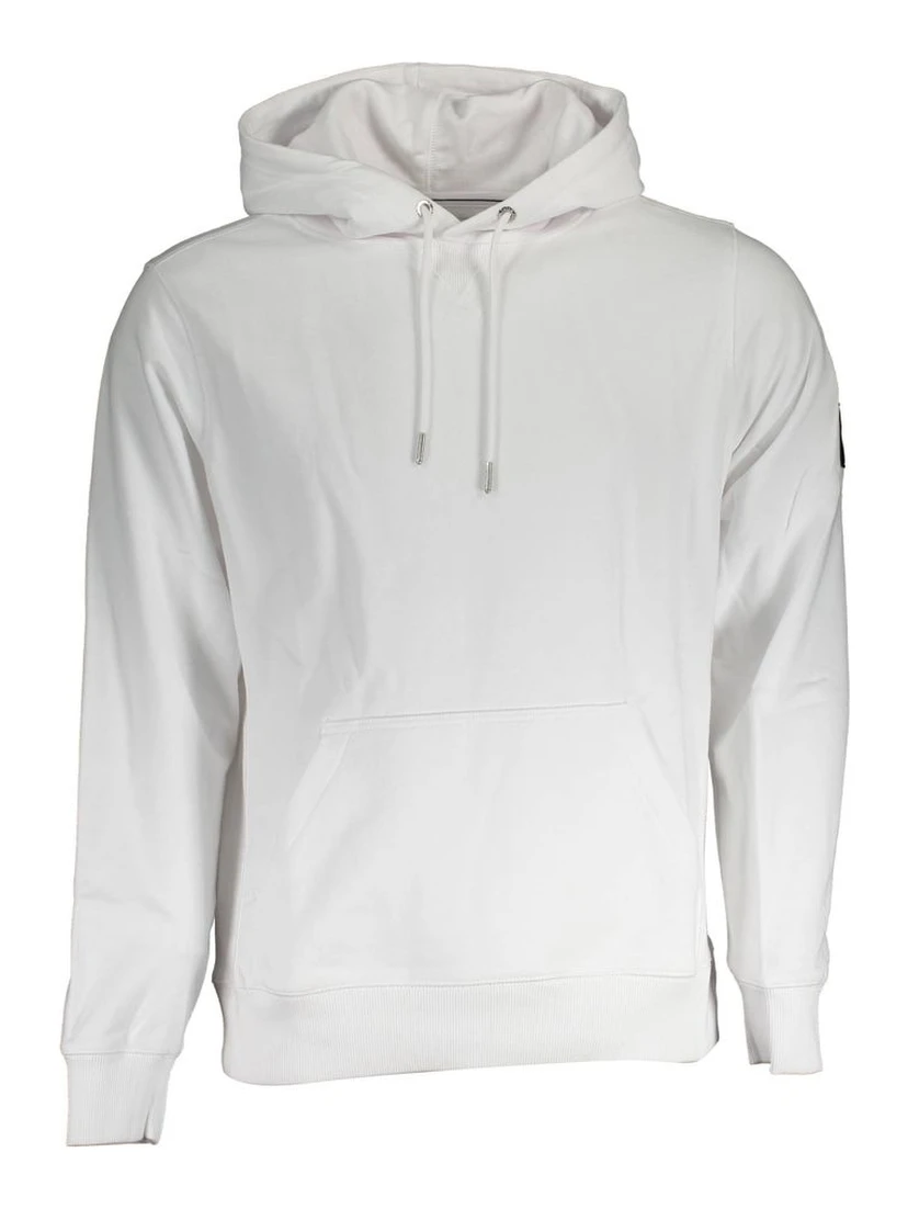 White Cotton Men's Sweater