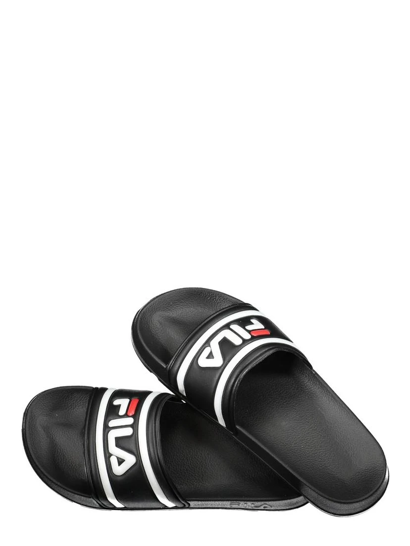 Black Polyethylene Men Sandal