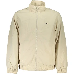 Beige Polyamide Men Jacket