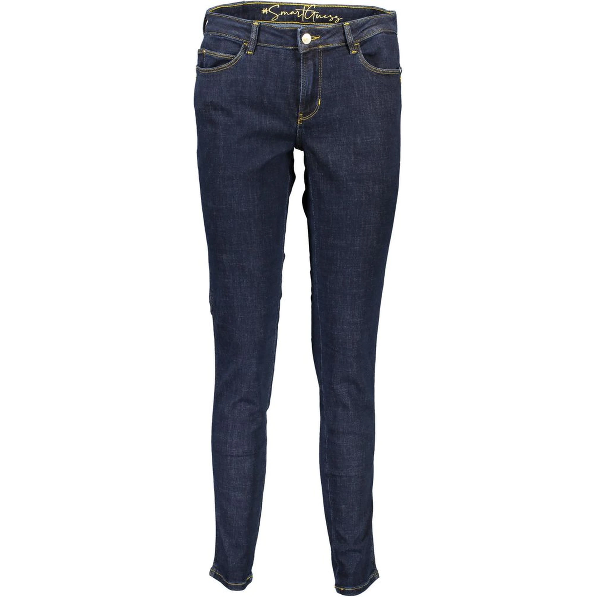 Blue Cotton Women Jeans