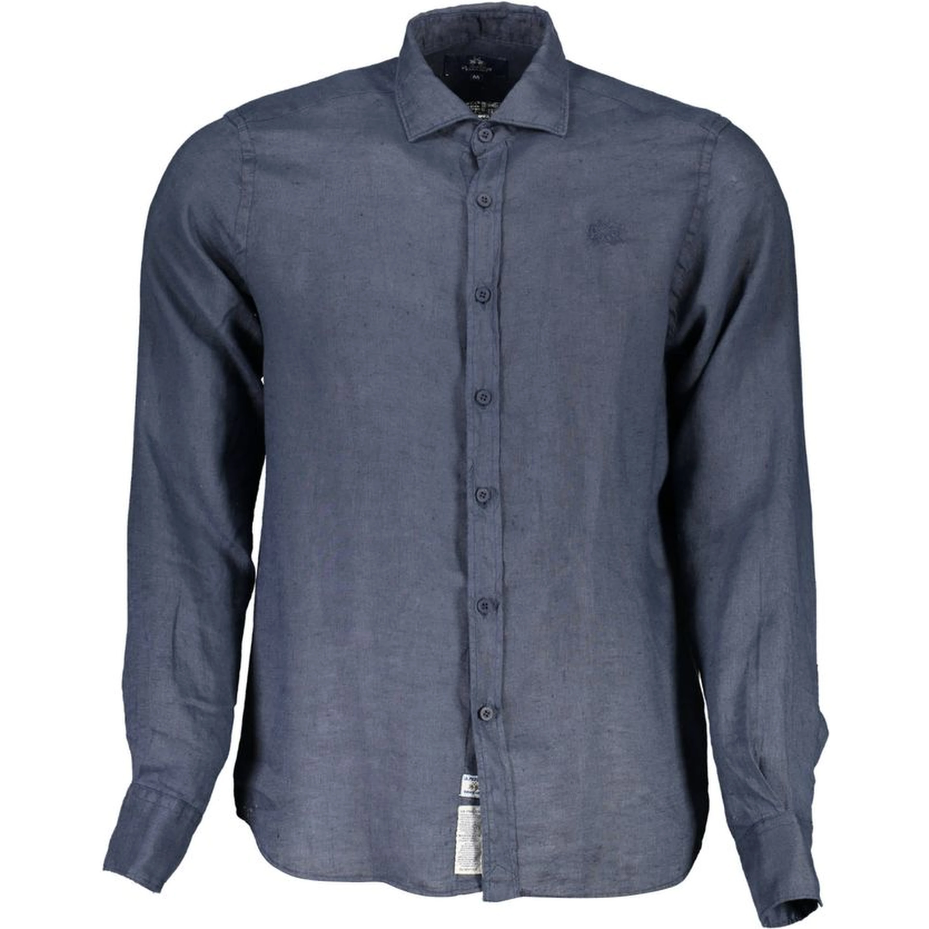 Blue Linen Men Shirt