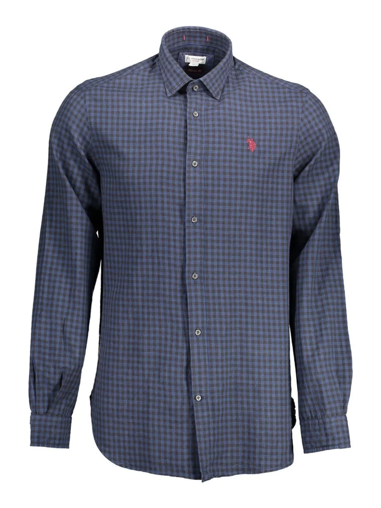 Long-sleeve button-down shirt