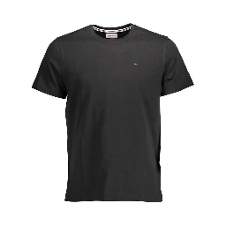 Black Organic Cotton Men T-Shirt