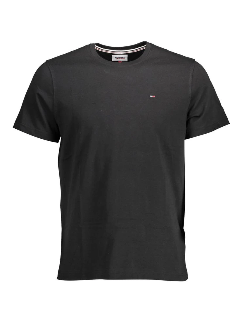 Black Organic Cotton Men T-Shirt