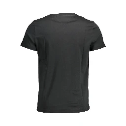 Black Organic Cotton Men T-Shirt