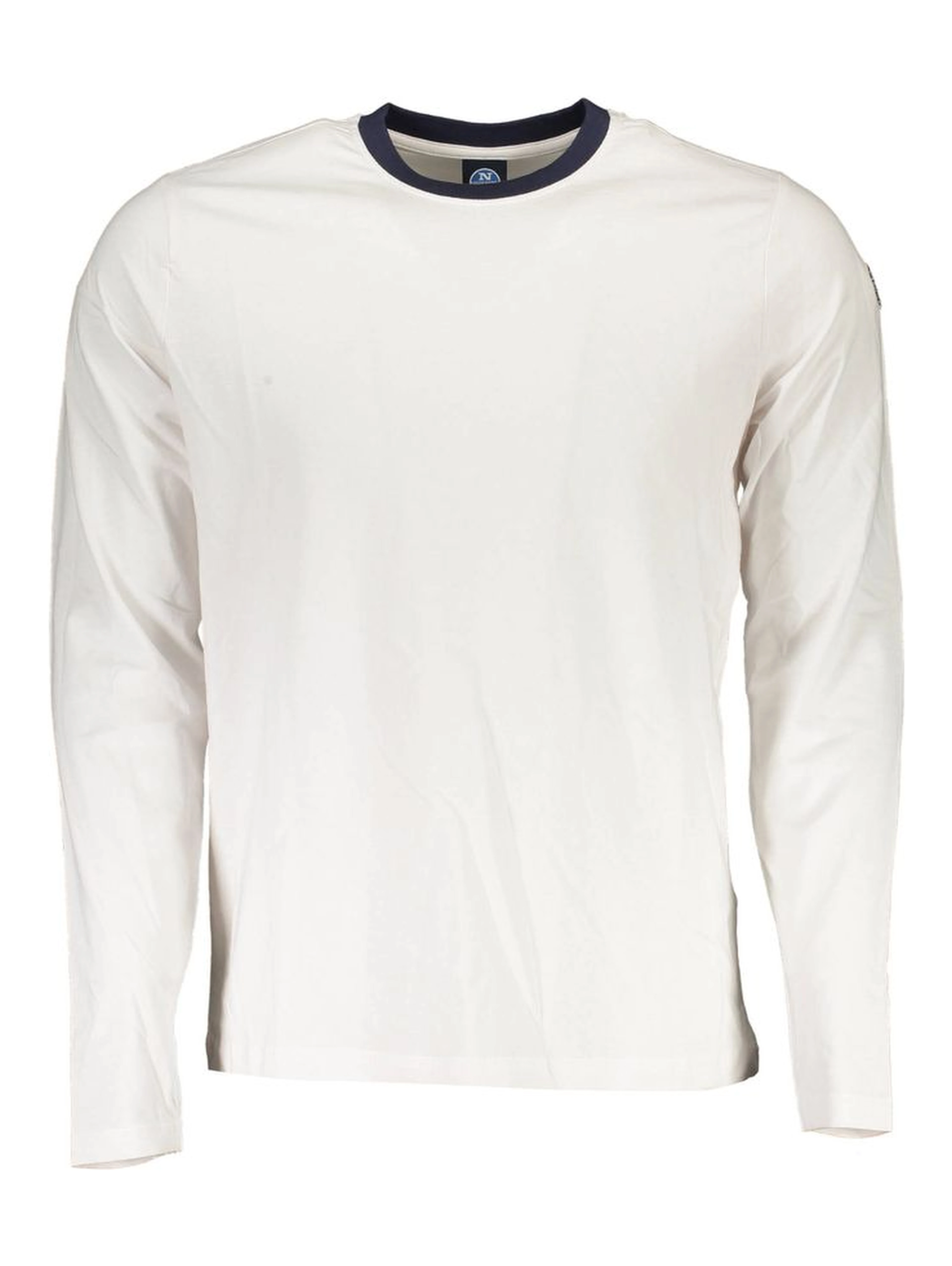 White Cotton Men T-Shirt