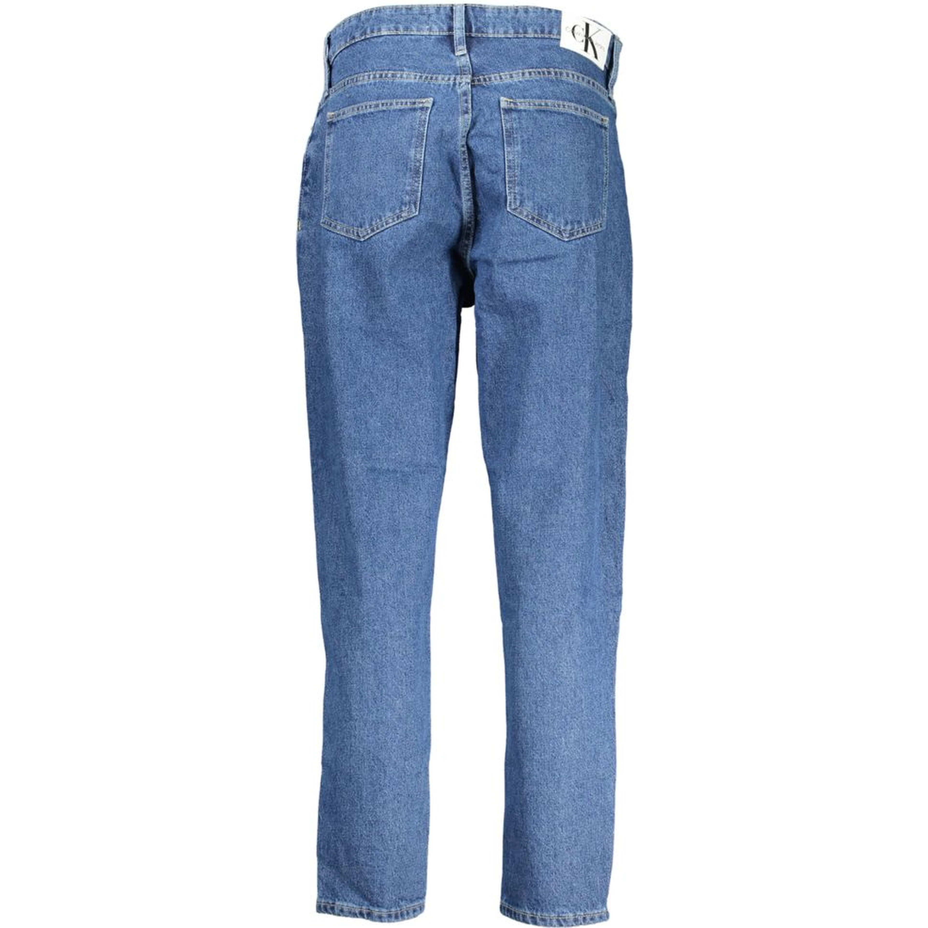 Blue Cotton Women Jeans